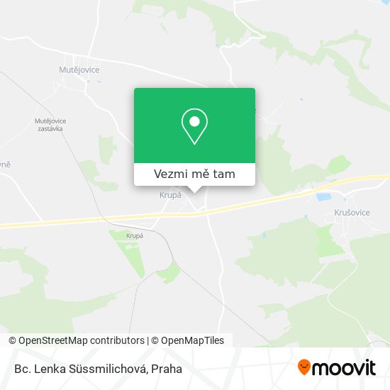 Bc. Lenka Süssmilichová mapa