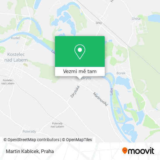 Martin Kabícek mapa