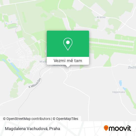Magdalena Vachudová mapa