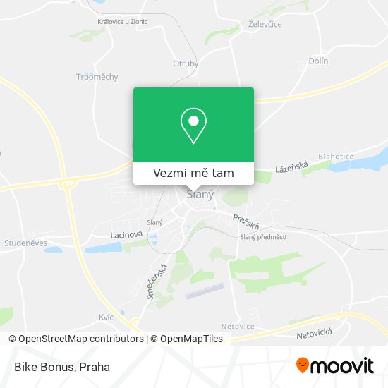 Bike Bonus mapa