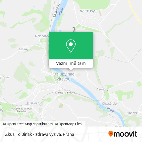 Zkus To Jinak - zdravá výživa mapa