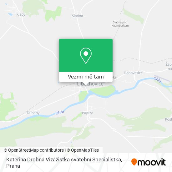 Kateřina Drobná Vizážistka svatební Specialistka mapa