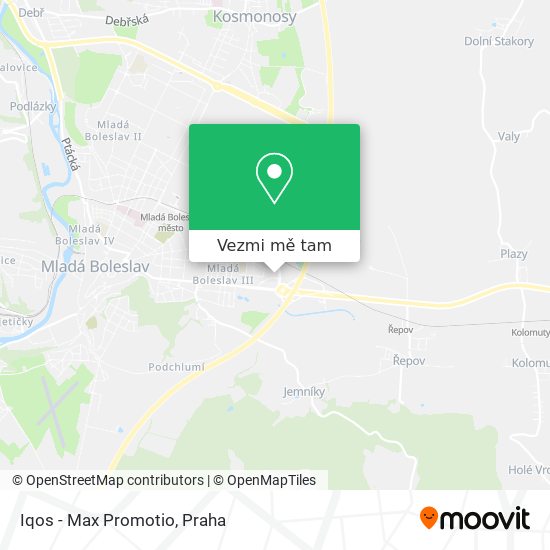 Iqos - Max Promotio mapa