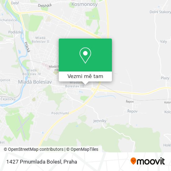 1427 Pmumlada Bolesl mapa