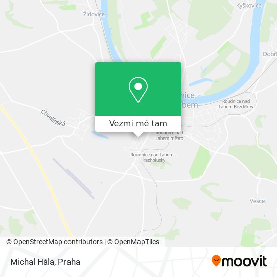 Michal Hála mapa