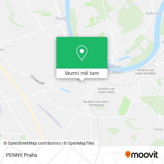 PENNY mapa