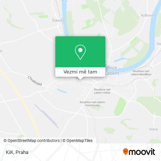 KiK mapa