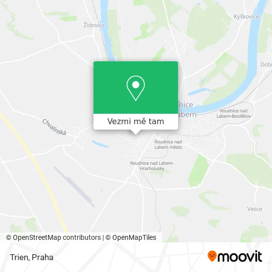 Trien mapa