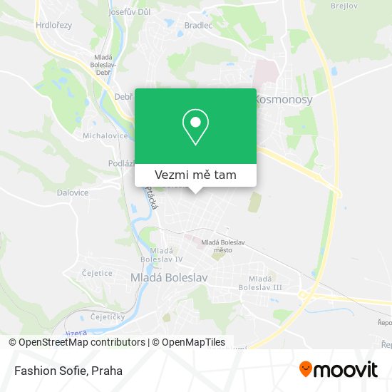 Fashion Sofie mapa