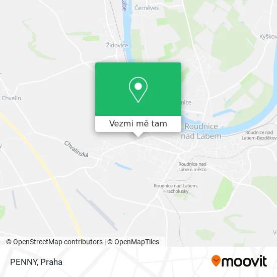 PENNY mapa