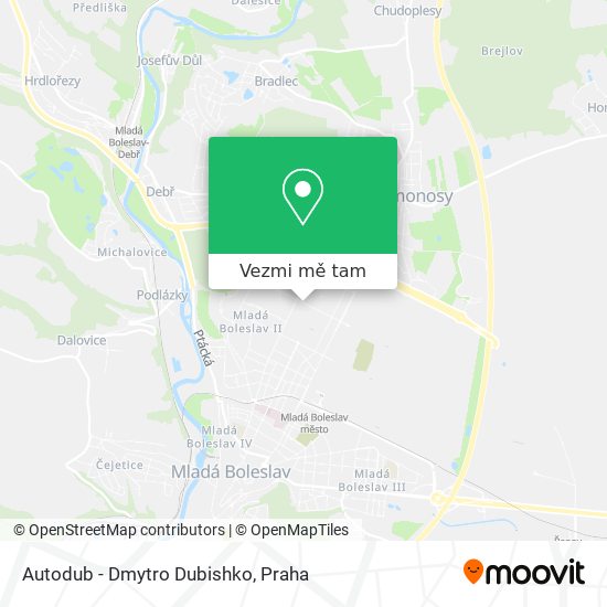 Autodub - Dmytro Dubishko mapa