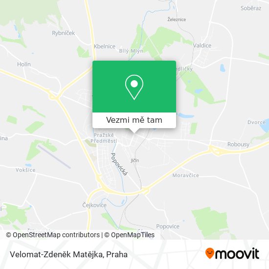 Velomat-Zdeněk Matějka mapa