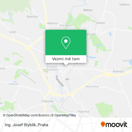 Ing. Josef Styblík mapa