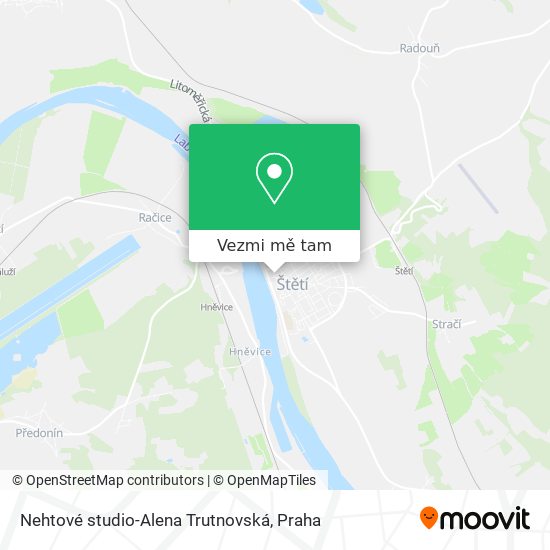 Nehtové studio-Alena Trutnovská mapa