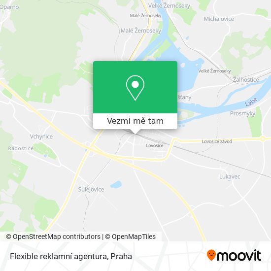 Flexible reklamní agentura mapa