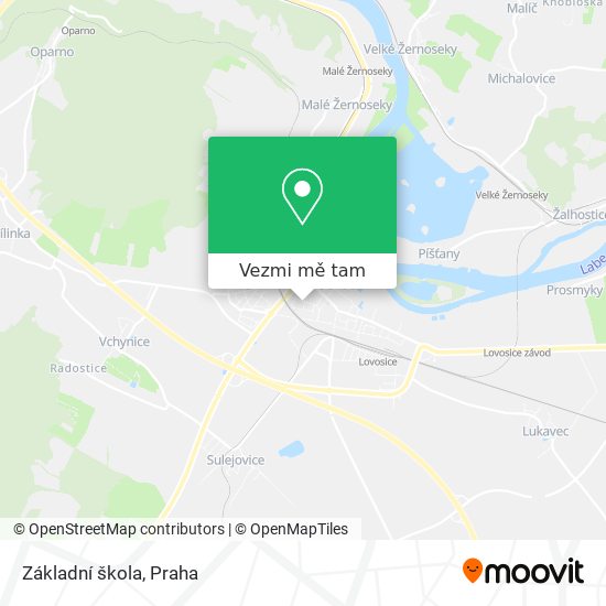 Základní škola mapa