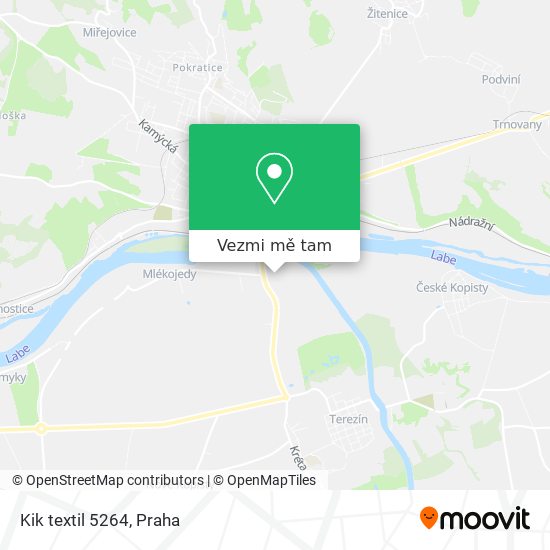 Kik textil 5264 mapa