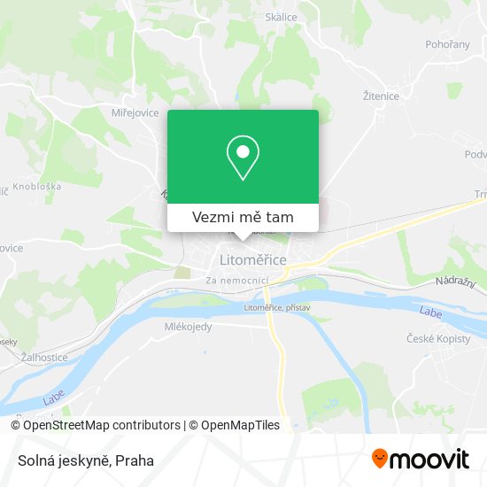 Solná jeskyně mapa