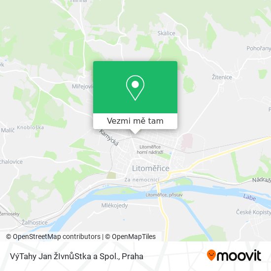 VýTahy Jan žIvnůStka a Spol. mapa