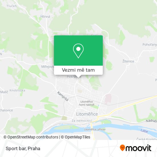 Sport bar mapa