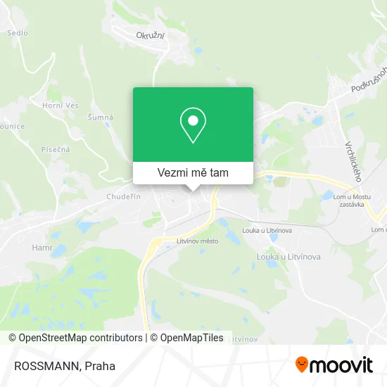 ROSSMANN mapa