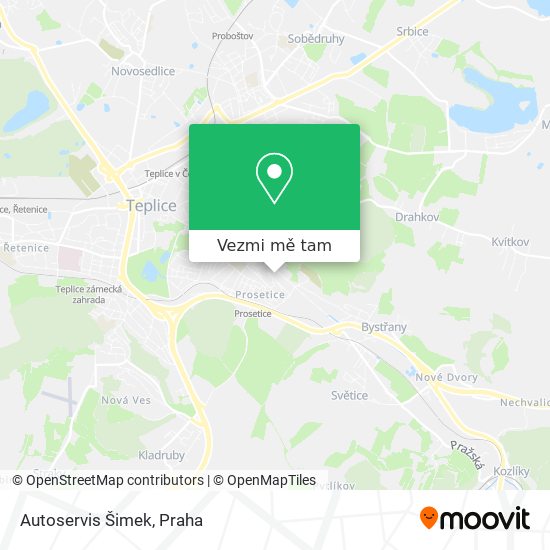 Autoservis Šimek mapa