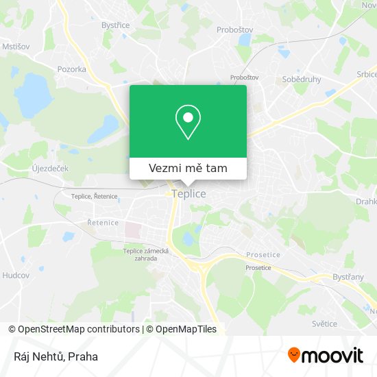 Ráj Nehtů mapa