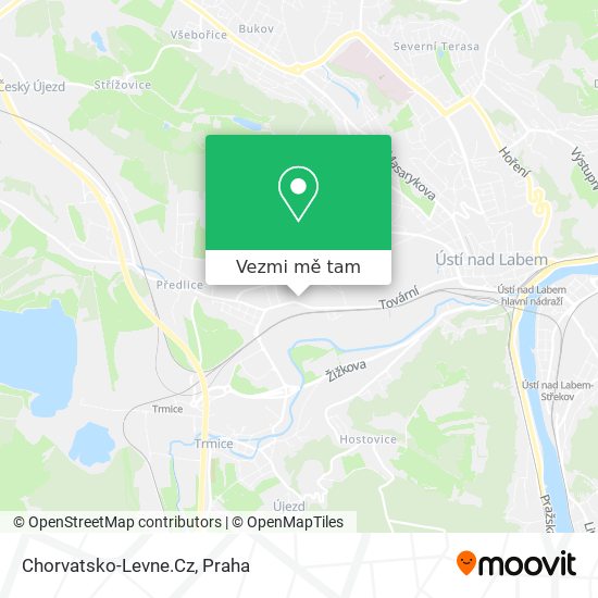 Chorvatsko-Levne.Cz mapa