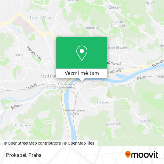 Prokabel mapa