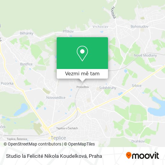Studio la Felicité Nikola Koudelková mapa