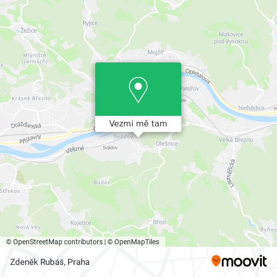 Zdeněk Rubáš mapa