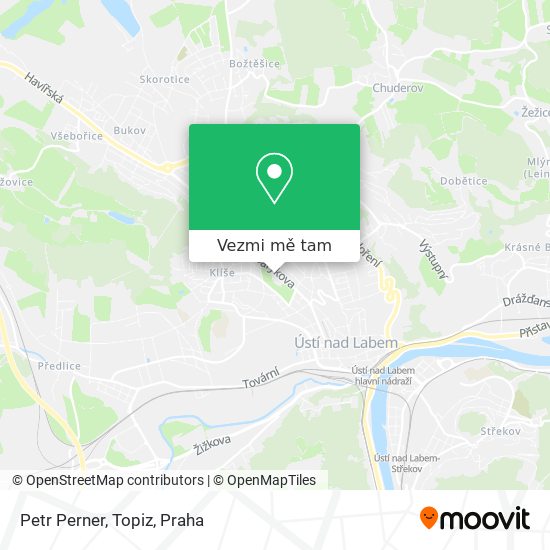 Petr Perner, Topiz mapa