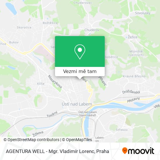 AGENTURA WELL - Mgr. Vladimír Lorenc mapa