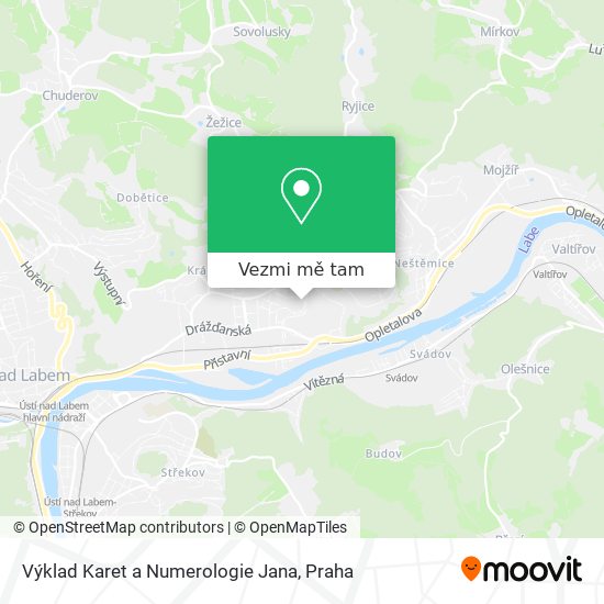 Výklad Karet a Numerologie Jana mapa