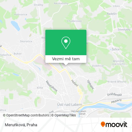 Meruňková mapa