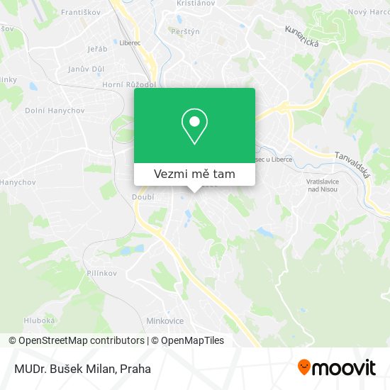 MUDr. Bušek Milan mapa
