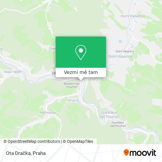 Ota Dračka mapa