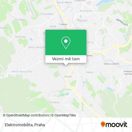 Elektromobilita mapa