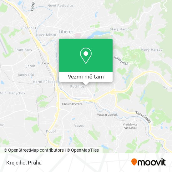 Krejčího mapa
