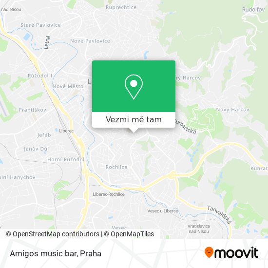 Amigos music bar mapa