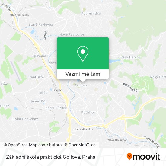 Základní škola praktická Gollova mapa