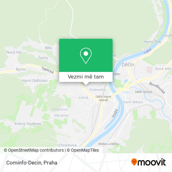 Cominfo-Decin mapa