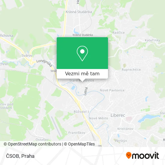 ČSOB mapa