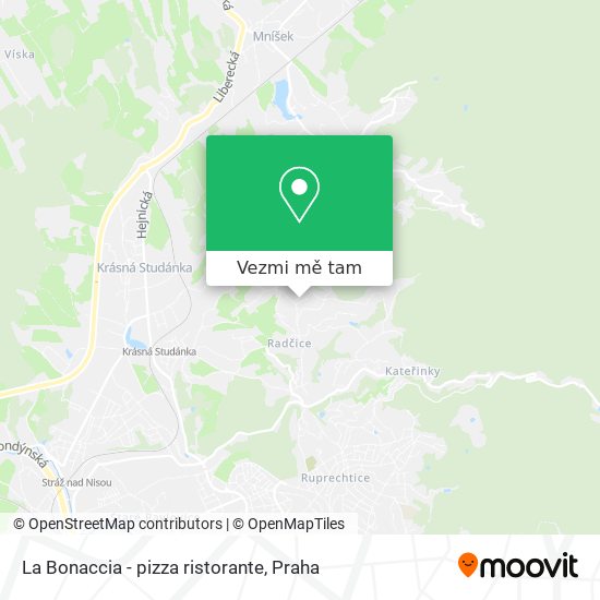 La Bonaccia - pizza ristorante mapa