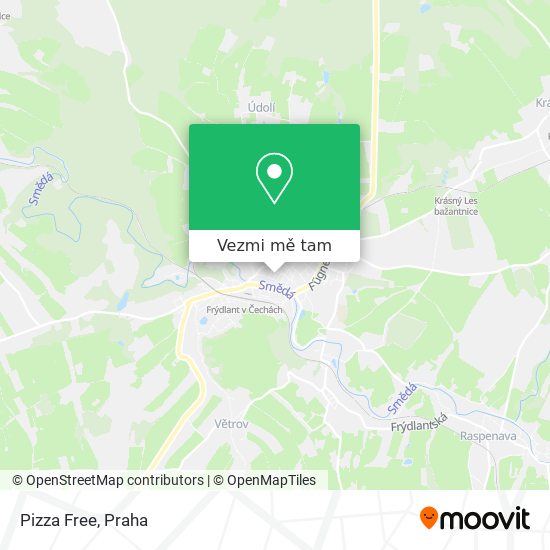 Pizza Free mapa