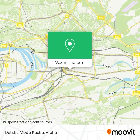 Dětská Móda Kačka mapa