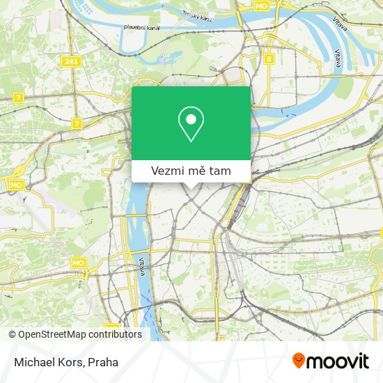 Michael Kors mapa
