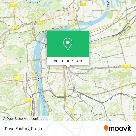 Drive Factory mapa