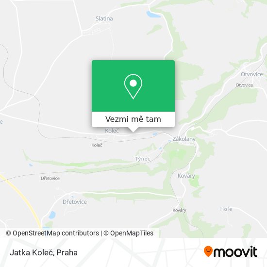 Jatka Koleč mapa