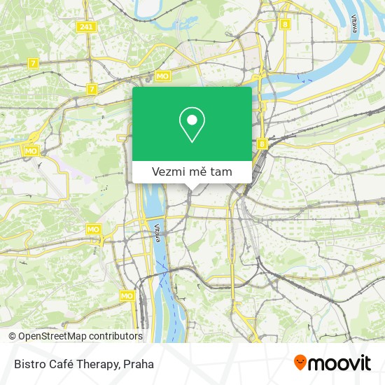 Bistro Café Therapy mapa